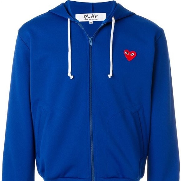 Comme des Garcons Other - Comme Des Garçons Play - zipped heart logo hoodie